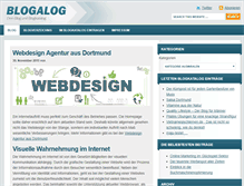 Tablet Screenshot of blogalog.de